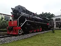 JS-8376 in Liuzhou Locomotive Depot