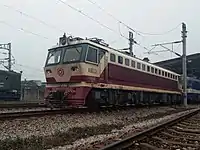 SS7-0082 is a verify locomotive during the development China Railways SS7C.