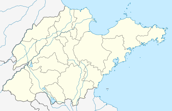 Huantai is located in Shandong