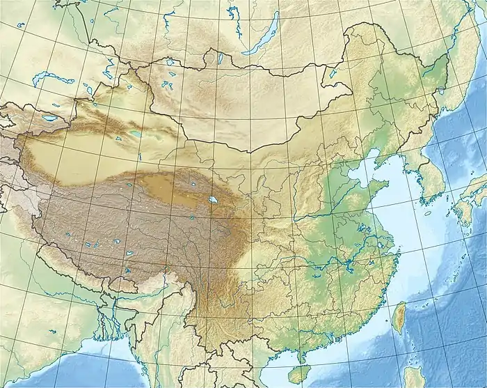 Paektu Mountain is located in China