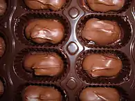 Chocolate-covered macadamia nuts