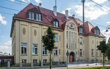 View from Chodkiewicza street after renovation