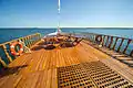 Chopin ship - view from the deck.