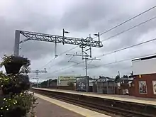 Chorley railway station Electrification