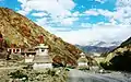 Chortens at Hemis gompa