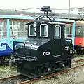 "DeKi 3" electric locomotive in December 2006