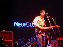 Chris Bathgate performing at Neu! Club in Madrid, Spain in 2007