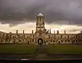 Tom Tower, Christ Church, Oxford, (1681–82), designed by Christopher Wren