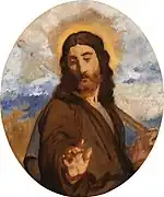 Christ as a Gardener by Édouard Manet. Circa 1856–1859. Private Collection.