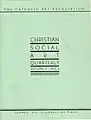 Christian Social Art Quarterly