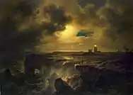 Helgoland im Mondlicht (1851)