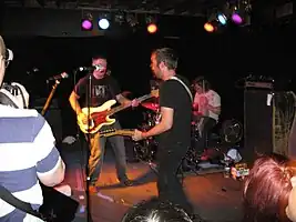 Christie Front Drive playing at a reunion show in 2007