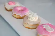 Decorated doughnuts