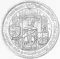 Seal of Christopher III "of Bavaria", 1440s