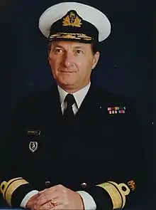 Rear Admiral Chris Bennett SD SM SAN (Rtd)