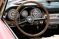 1958 Chrysler 300-D interior