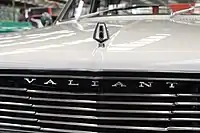 V8 hood ornament as fitted to VC Valiant V8s