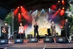 At the Rudolstadt-Festival, Thüringen, in 2012