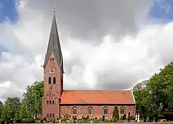 Historic Liudger Church in Hesel