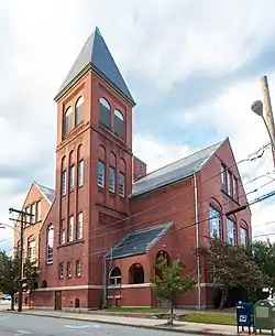 Church Hill School, Pawtucket, 1889.