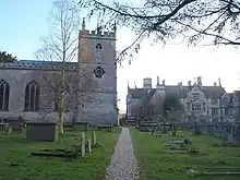 7. St Kenelm's Church, Alderley, Gloucestershire adjacent to Alderley House.