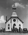 Norwegian Lutheran Church in Irwin, Iowa, in 1941.