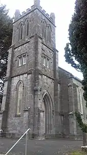 Tower of St. Mary's church at Clonsila
