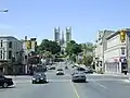 View of the Church of Our Lady from Macdonell St.