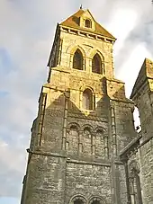 Church of St Agatha, Llanymynech, Romanesque Tower by Thomas Penson