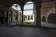 Church of St Irene atrium seen from narthex