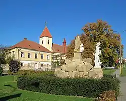 Centre of Chvalkovice