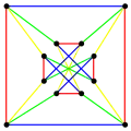 The chromatic index of the Chvátal graph is 4.