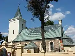 Parish church of Saint Margaret, built in the 14th century.