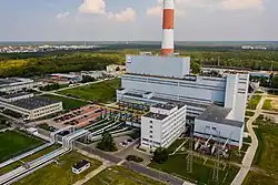 The Kawęczyn Heat Plant located in Kawęczyn, in 2021.
