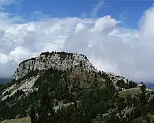 Malet e Shënjtit (holy mountains) close to Orosh