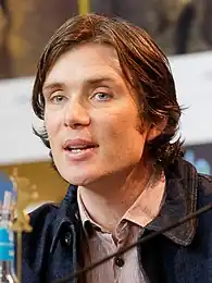 Actor Cillian Murphy at a press conference for The Party at the 67th Berlin International Film Festival in 2017
