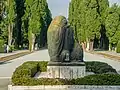 Pietà in the monumental cemetery in Brescia