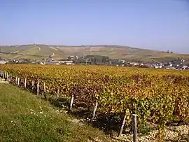 The cirque of the village of Bué