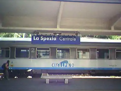 Cisalpino train from Zürich