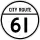 U.S. Highway 61 Business marker