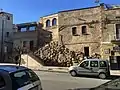 Remains of the city walls on Corso Umberto I - Intersection with the Megalithic Walls of Altamura.