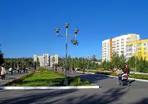 Noyabrsk city center