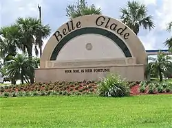 Welcome sign