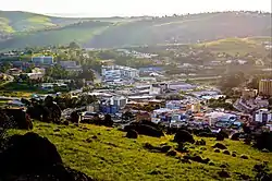 Panoramic view of Mbabane