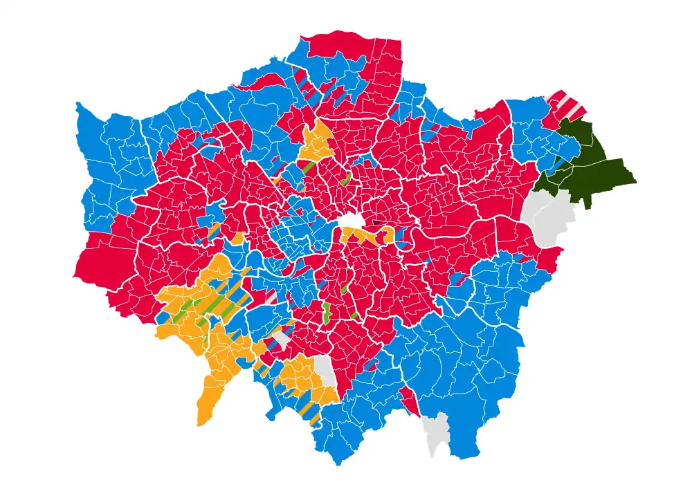 2018 results map