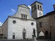 The façade of the Cathedral.