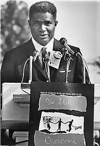 Actor Ossie Davis in 1963.