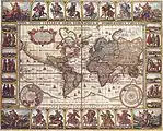 1652 world mapby Claes Janszoon Visscher