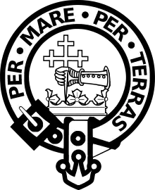Clan MacDonald crest badge