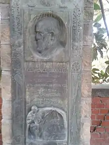 Clarence Bicknell monument